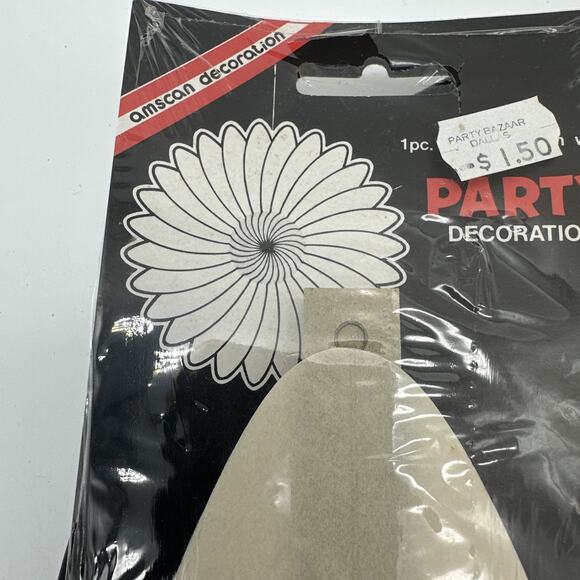 2 Vtg Amscan Multicolor Party Decoration Honeycomb Style Ball New Flowers - Picture 3 of 3